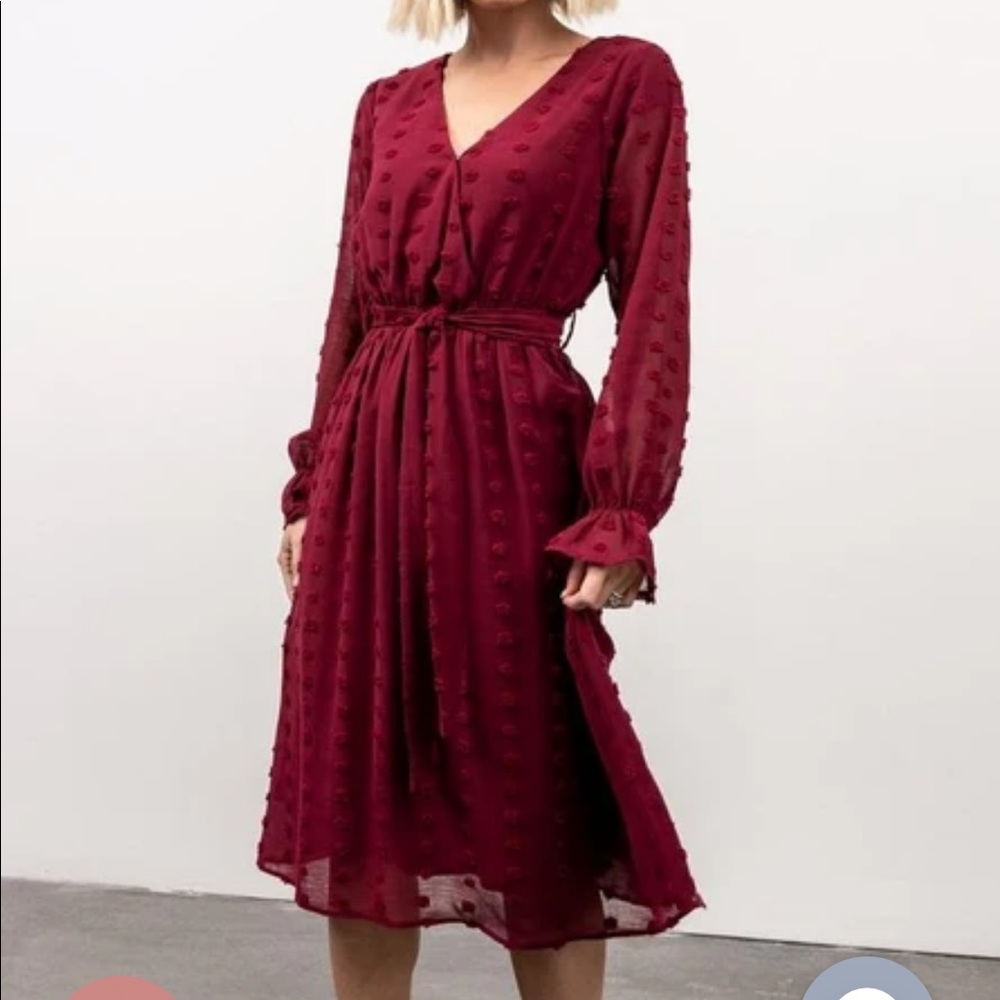 Baltic Born Paisley Dot MIDI Dress